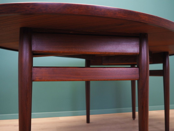 Image 1 of Oval Rosewood Table, 1950S, Danish Design, Designer: Arne Vodder, Production: Sibast