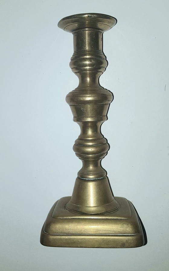 Image 1 of 2X Brass Candlelights