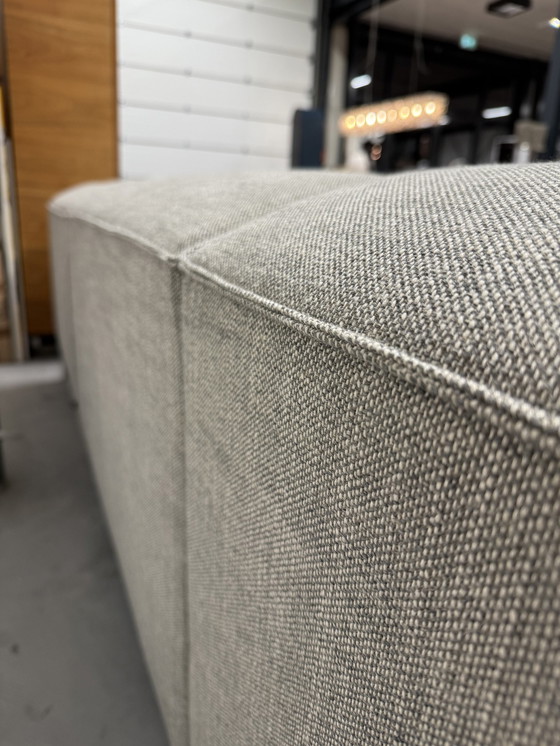 Image 1 of Divano angolare Bloq in tessuto grigio Milton, disponibile in magazzino