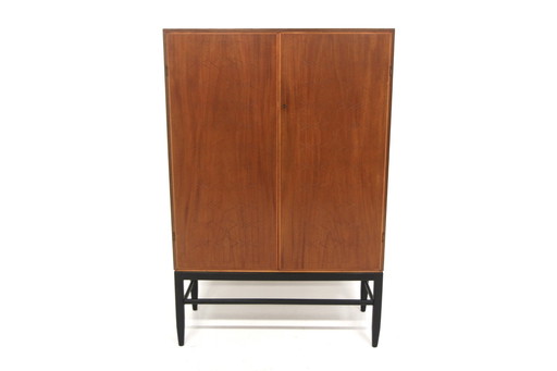  Scandinavian Mahogany Wardrobe, Sweden, 1960