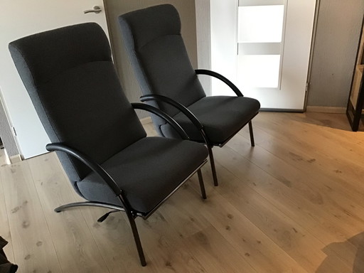 2x IP Curve (M-668) armchair