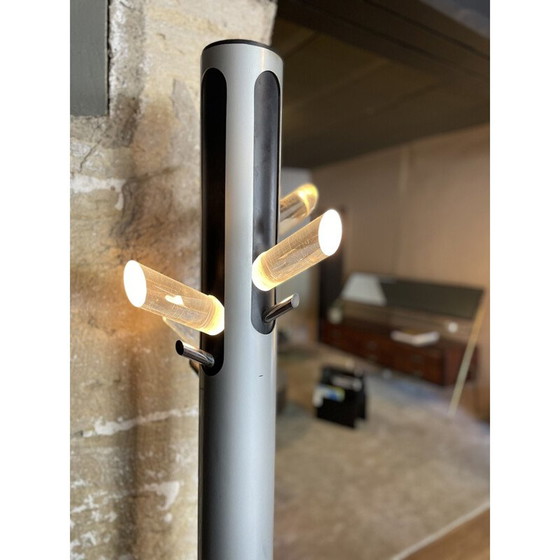 Image 1 of Vintage lighted coat rack, Italy 1970