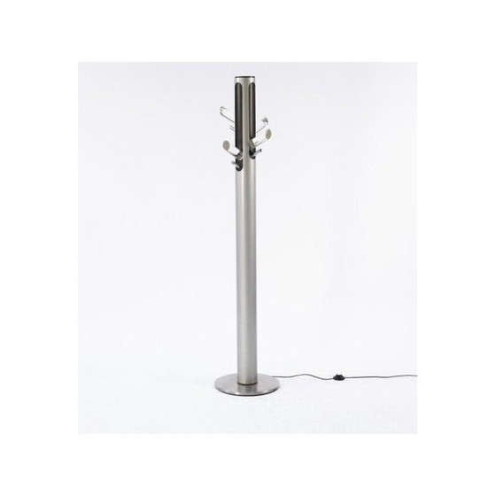 Image 1 of Vintage lighted coat rack, Italy 1970