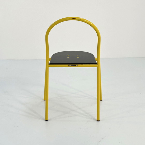 Image 1 of Yellow Il Bottone Chair By Paolo Parigi For Heron Parigi, 1980S