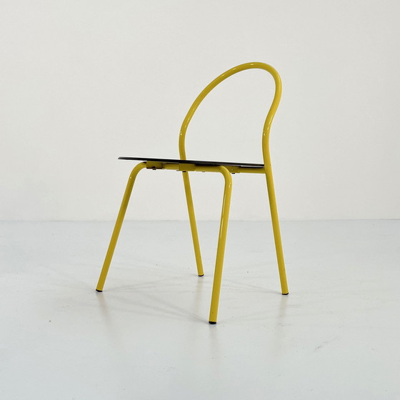 Image 1 of Yellow Il Bottone Chair By Paolo Parigi For Heron Parigi, 1980S