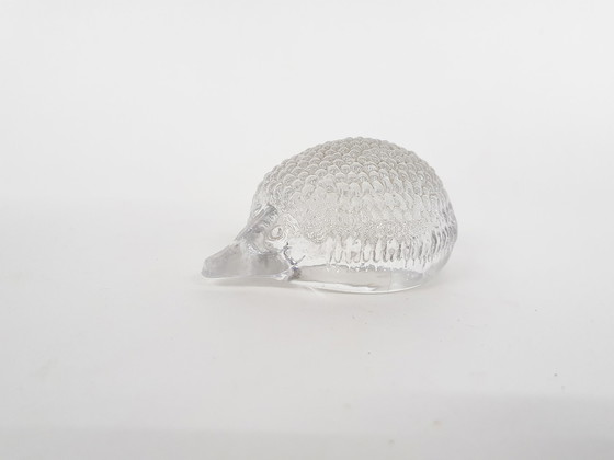 Image 1 of Glass hedgehog in the style of Ineryden Sweden 1970's