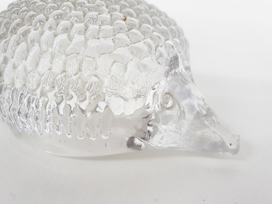 Image 1 of Glass hedgehog in the style of Ineryden Sweden 1970's