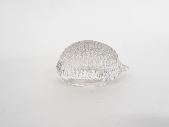 Image 1 of Glass hedgehog in the style of Ineryden Sweden 1970's