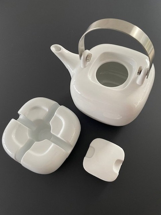 Image 1 of Iconic Teapot Asa Design Germany + Rechaud / Heater