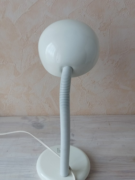 Image 1 of Lampada da scrivania flessibile bianca 