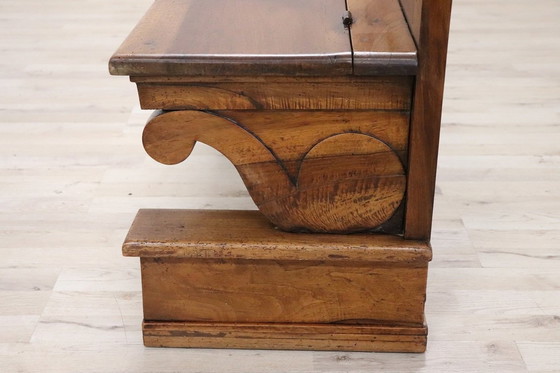 Image 1 of Antique Wooden Bench