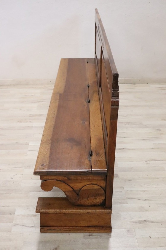 Image 1 of Antique Wooden Bench