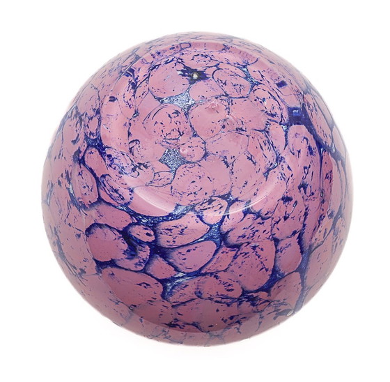 Image 1 of Marbled Glass Vase