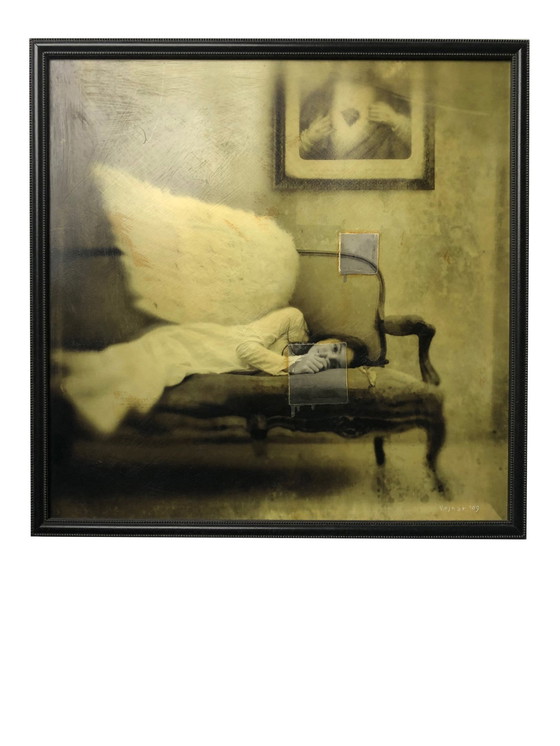 Image 1 of Kamil Vojnar / Angel And Saints-Angel Dreaming / Mixed Media