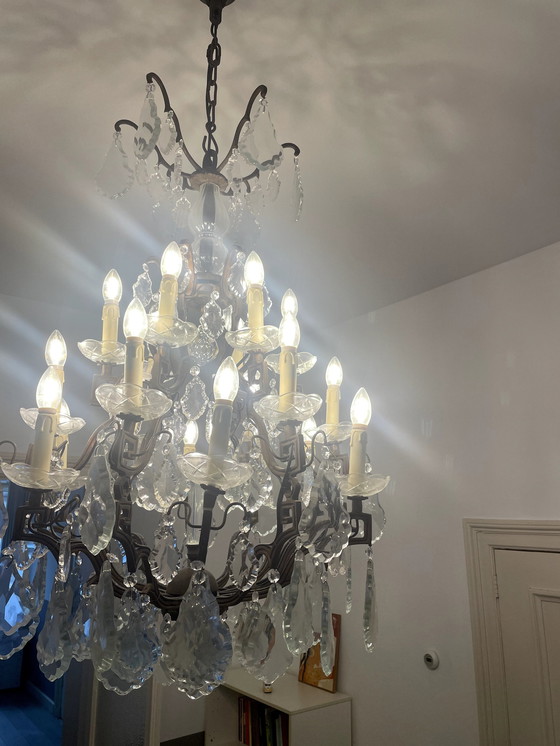 Image 1 of 2x Chandeliers From Kunsthandel Van Bleiswijks