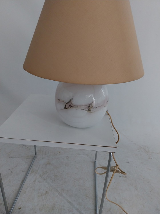 Image 1 of 1 X Holmegaard Sakura Table Lamp By Michael Bang 1970'S