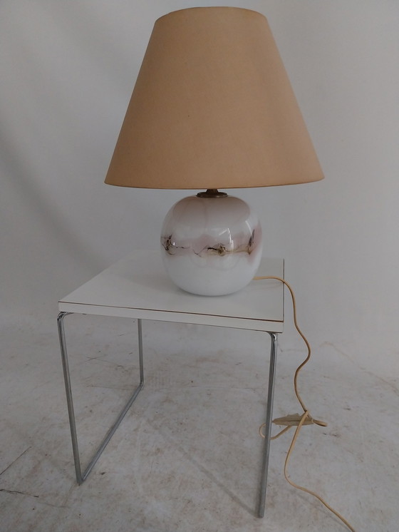 Image 1 of 1 X Holmegaard Sakura Table Lamp By Michael Bang 1970'S