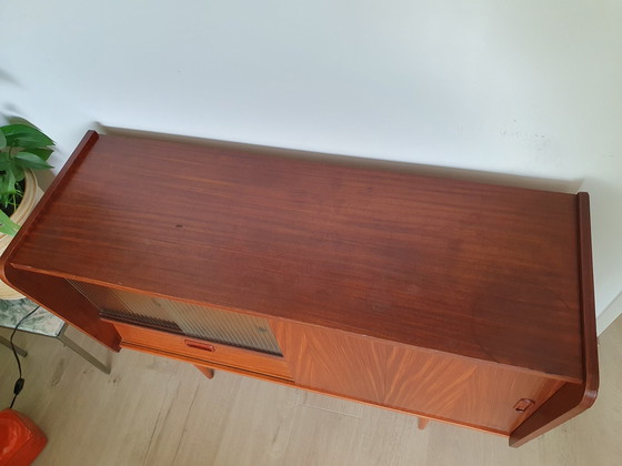 Image 1 of Buffet/vitrine. Buffet vintage en teck Mid Century.