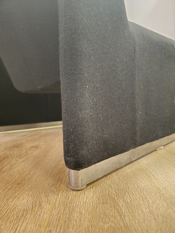 Image 1 of Vintage Giancarlo Piretti Alky Armchair Chair Black