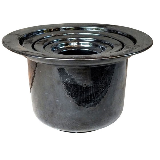 Image 1 of Set of 4 vintage cylindrical ceramic vases by Arioli Roberto, Italy 1970