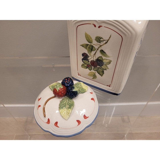Image 1 of Vintage airtight porcelain “Cottage Charm” pot for Villeroy and Boch, Germany