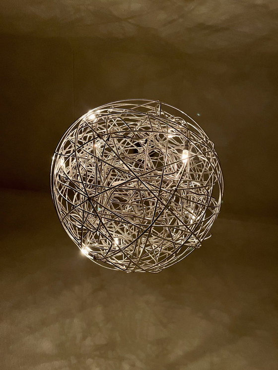 Image 1 of 2x Wire Pendant Lights Bulb