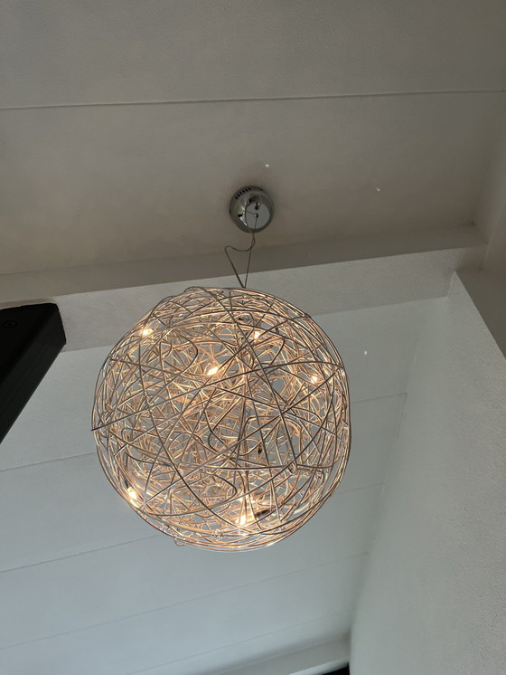 Image 1 of 2x Wire Pendant Lights Bulb