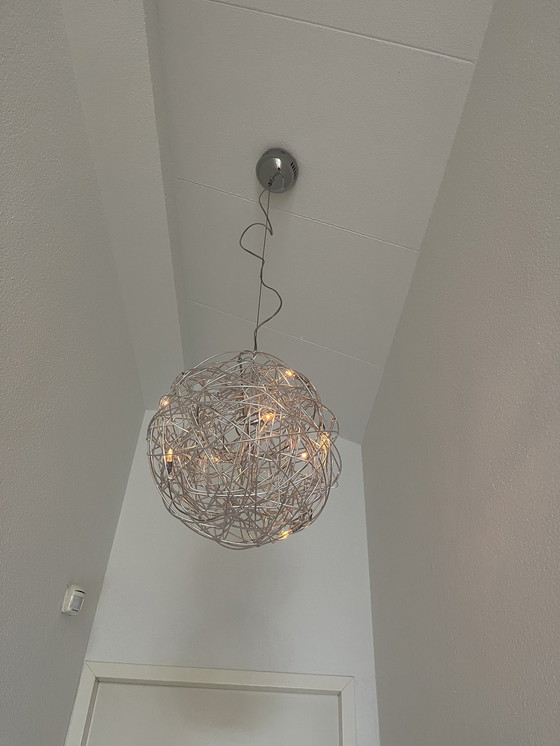 Image 1 of 2x Wire Pendant Lights Bulb