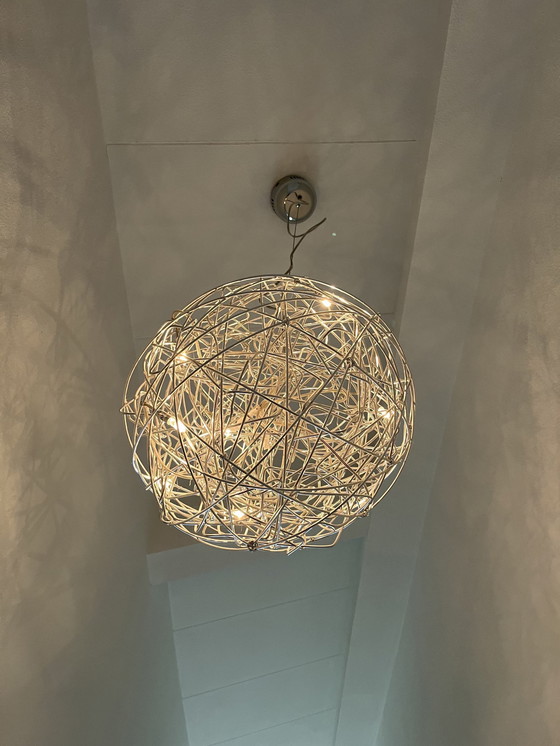 Image 1 of 2x Wire Pendant Lights Bulb