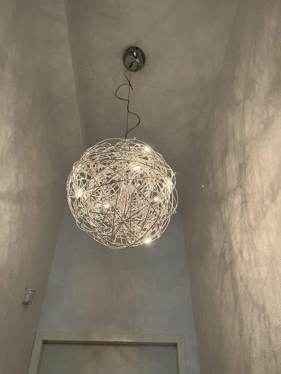 Image 1 of 2x Wire Pendant Lights Bulb