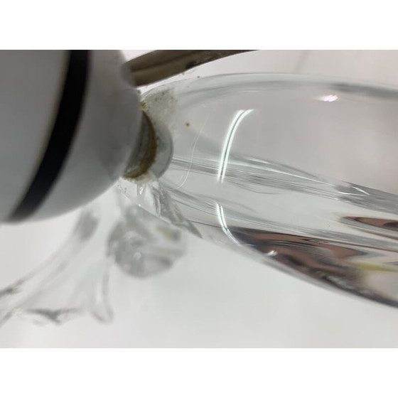 Image 1 of Coppia di lampade da tavolo vintage in cristallo per Daum, Francia anni '50