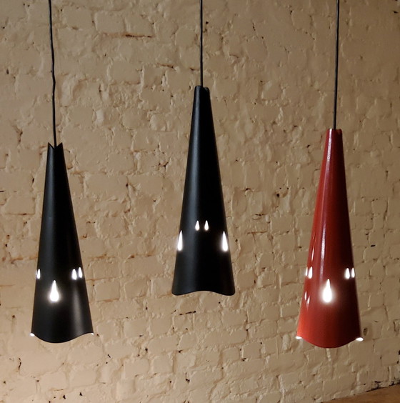 Image 1 of Vintage Perforated Metal Hangers