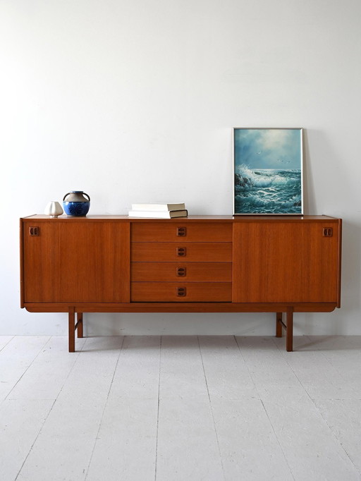 Original Swedish Sideboard From The '60S