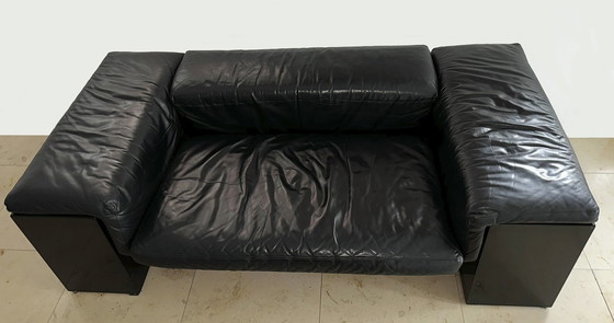 Image 1 of Knoll International, Brigadier 2-seater sofa couch, Cini Boeri