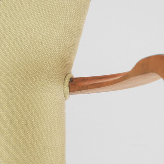 Image 1 of Vintage Danish light green armchair, 1940s