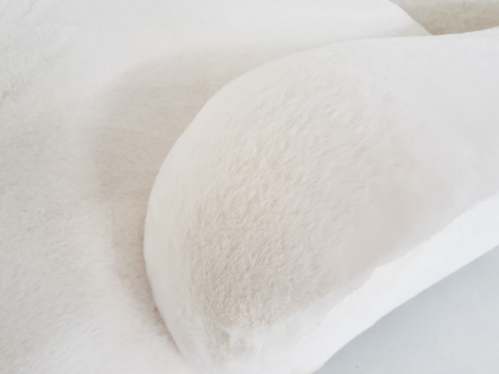 Image 1 of Poltrona vintage in pelliccia sintetica, anni '50