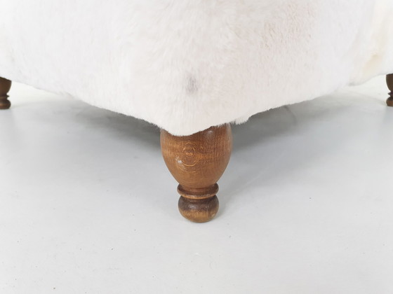 Image 1 of Poltrona vintage in pelliccia sintetica, anni '50