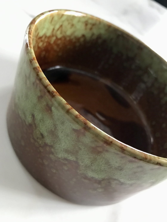 Image 1 of Glazed Earthenware Bowl or Pickle Dish