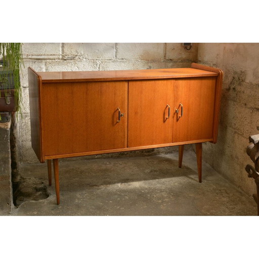 Scandinavian vintage oak sideboard by SAM, 1950