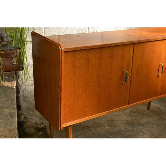 Image 1 of Credenza vintage scandinava in rovere di SAM, 1950