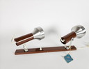Herda Holland - Space Age Lighting - 2 Spots - Metal - Holland - 60'S