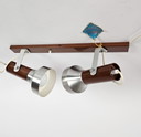 Herda Holland - Space Age Lighting - 2 Spots - Metal - Holland - 60'S