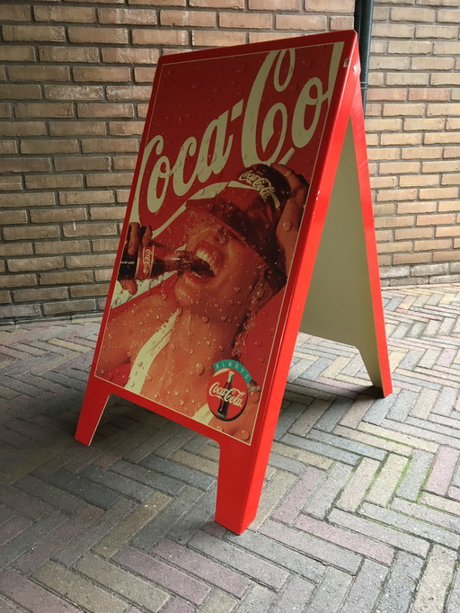 Coca Cola Advertising Sign From 1970