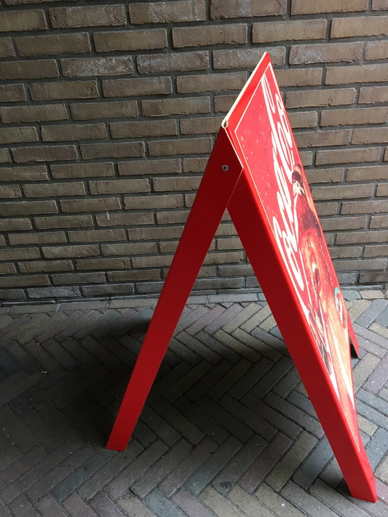 Image 1 of Coca Cola Advertising Sign From 1970