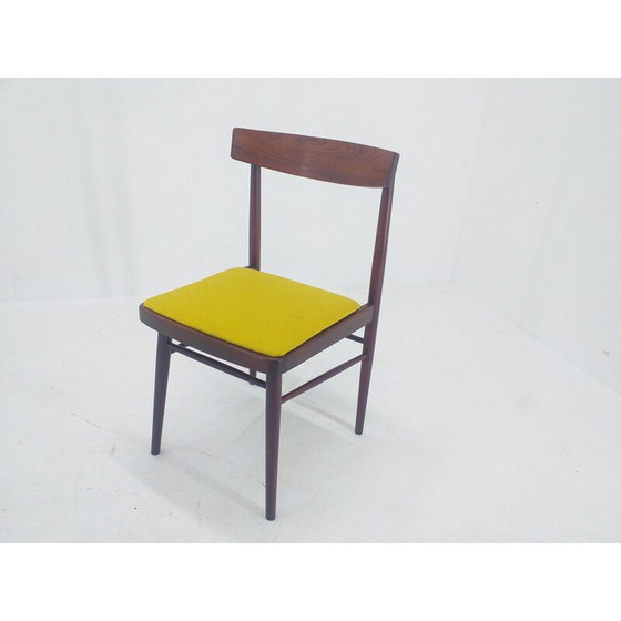 Image 1 of Conjunto de 6 sillas de comedor de mediados de siglo, Dinamarca, década de 1970