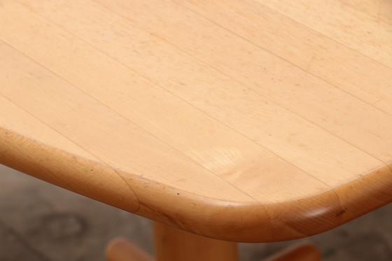 Image 1 of Stokke Ensemble de salle à manger grande table avec 8 chaises design Peter Opsvik,1990