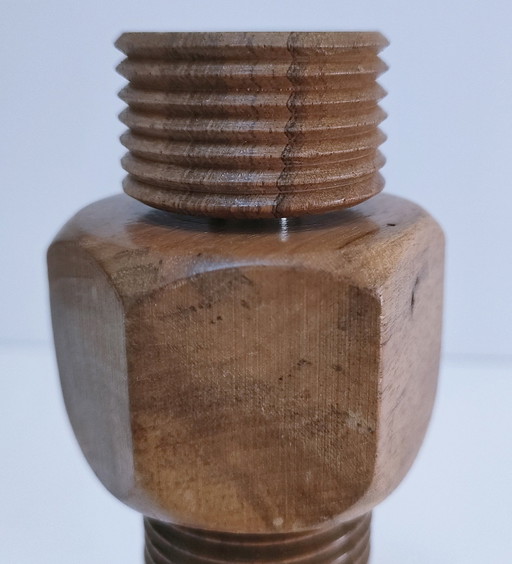 Borel Wooden Design Pepper Mill 70's