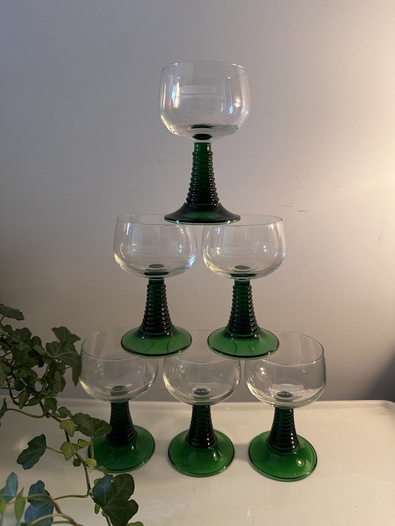 Image 1 of Moessel Roemer Wine Glasses