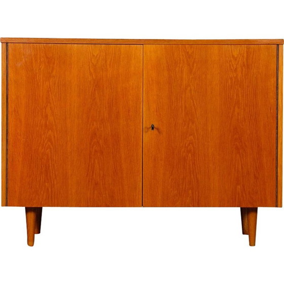 Image 1 of Vintage oak veneer chest of drawers by Drevozpracujici podnik, Czechoslovakia 1960
