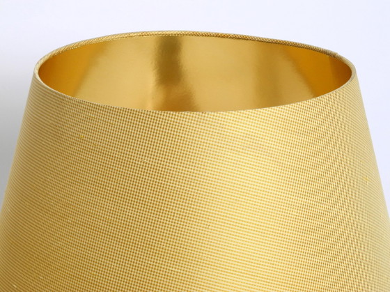 Image 1 of Pair Of Very Rare 1970S Xxl Brass Table Lamps From Vereinigte Werkstätten